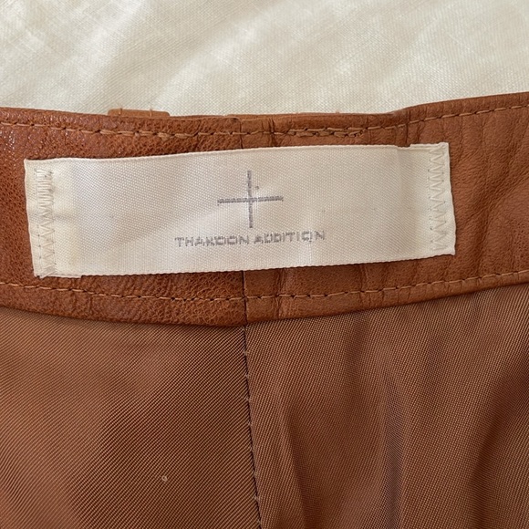 Thakoon Addition Lambskin Leather Quilted Shorts - Picture 4 of 14